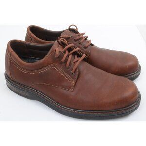 SAS Aden Men's 9M Brown Leather Oxford Lace Up Shoes Comfort Walking